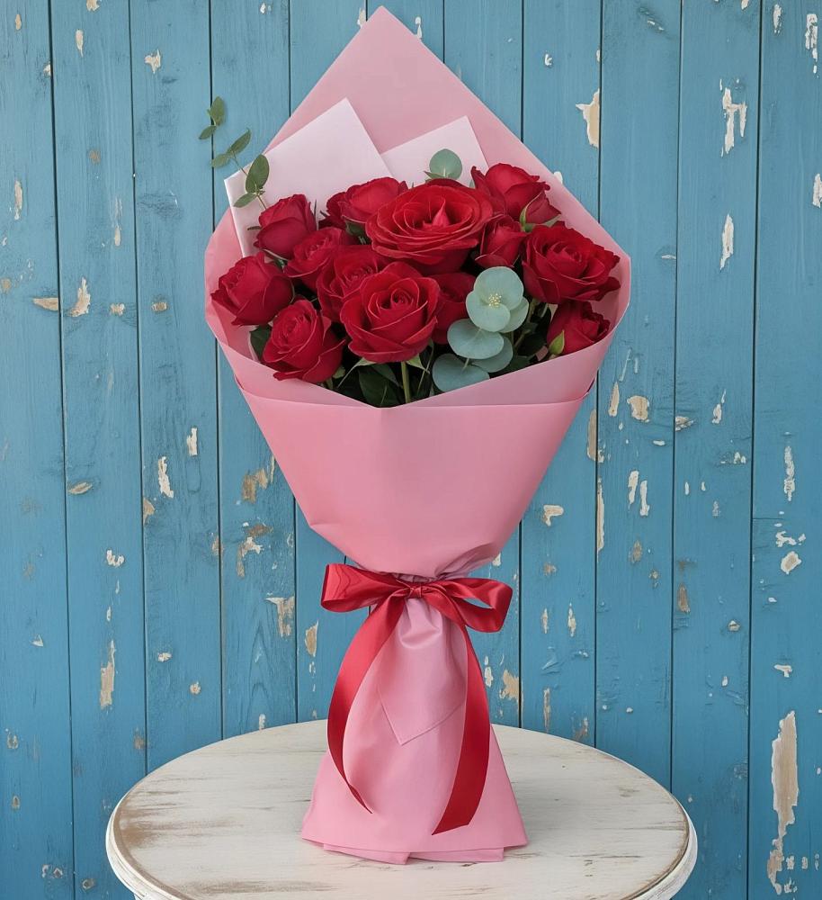 Букет цветов из: Розы в Лебяжьем Кировской области