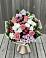 Букет цветов из: Альстромерии, Гвоздики, Розы и Хризантемы в Лебяжьем Кировской области