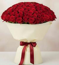 Букет 101 Красная роза Милано в Лебяжьем Кировской области