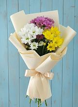Букет цветов из:  Хризантемы в Лебяжьем Кировской области