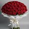 Букет 101 Красная роза Блэк Мэджик в Лебяжьем Кировской области