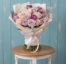 Букет цветов из:  Розы в Лебяжьем Кировской области