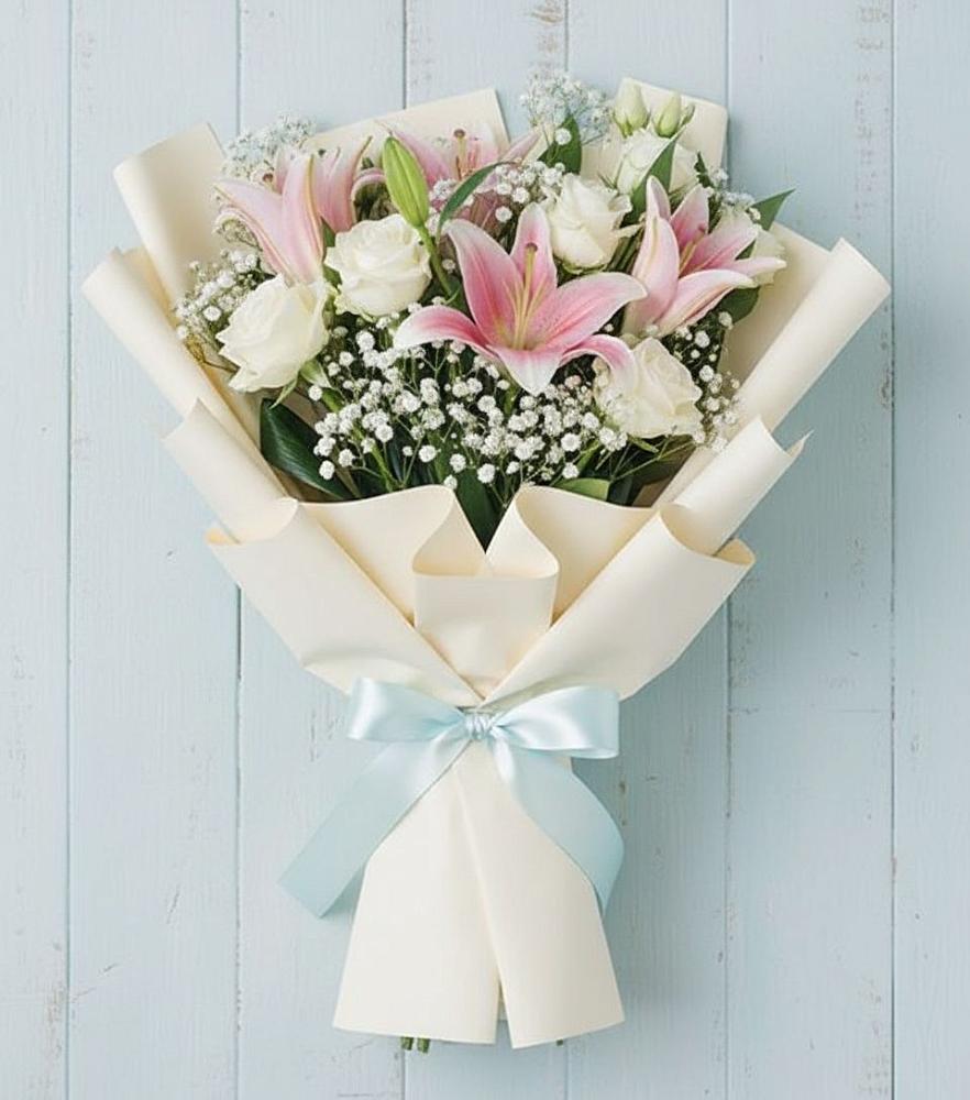 Букет цветов из: Лилии в Лебяжьем Кировской области