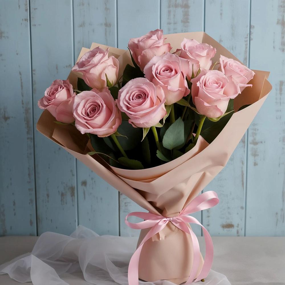 Букет цветов из: Розы в Лебяжьем Кировской области