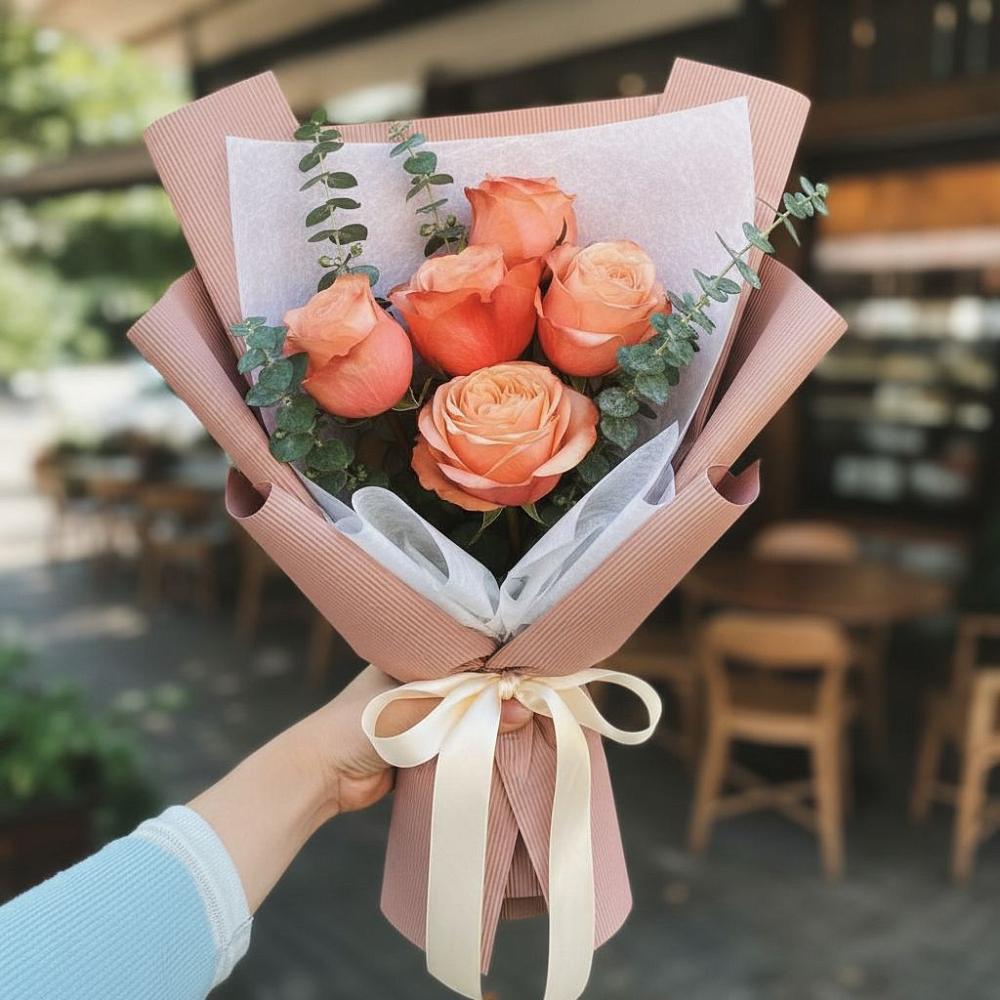 Букет цветов из: Розы в Лебяжьем Кировской области