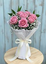 Букет цветов из:  Розы в Лебяжьем Кировской области