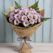 Букет цветов из:  Хризантемы в Лебяжьем Кировской области