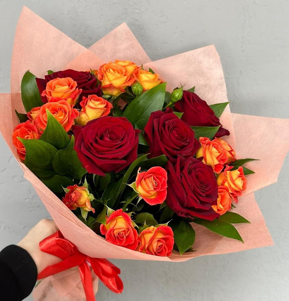 Букет Любовь и восторг в Лебяжьем Кировской области