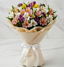 Букет цветов из:  Альстромерии в Лебяжьем Кировской области