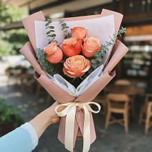 Букет цветов из:  Розы в Лебяжьем Кировской области