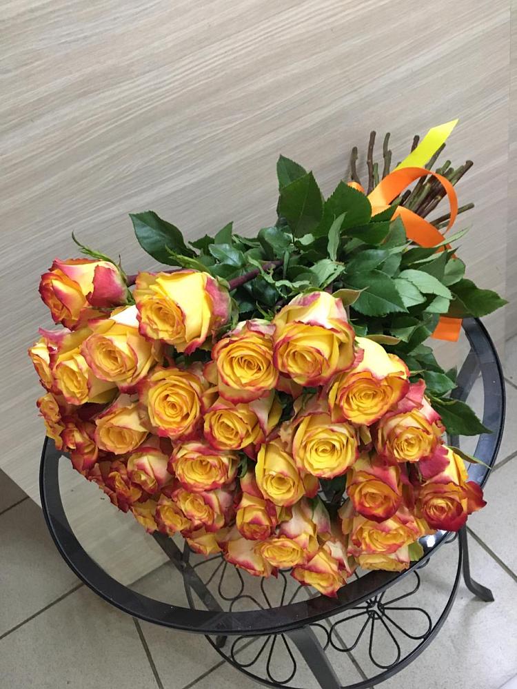 Букет Желтые розы в Лебяжьем Кировской области