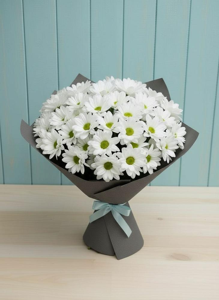 Букет цветов из: Хризантемы в Лебяжьем Кировской области