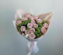 Букет цветов из:  Розы и Хризантемы в Лебяжьем Кировской области