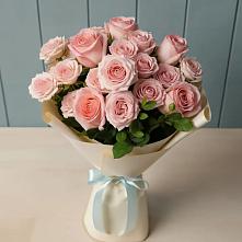 Букет Розовый шарм в Лебяжьем Кировской области