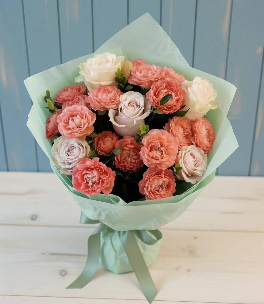 Букет цветов из: Розы в Лебяжьем Кировской области