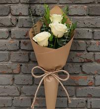 Букет цветов из:  Розы в Лебяжьем Кировской области