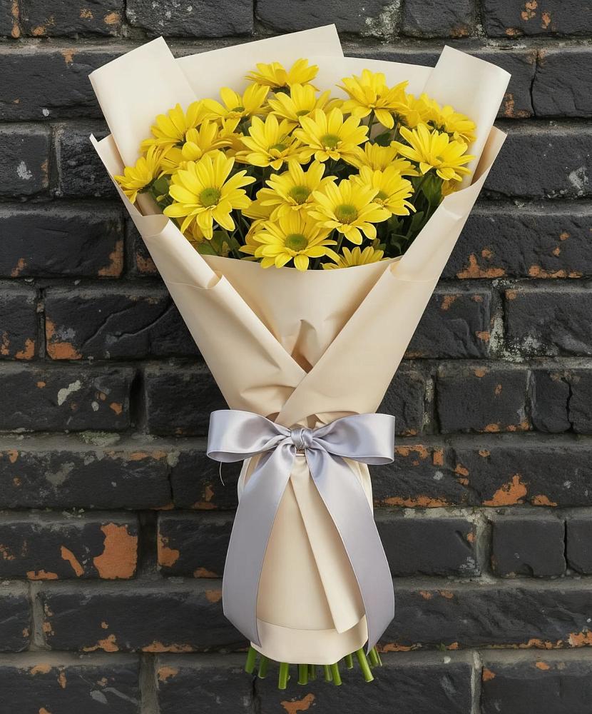 Букет цветов из: Хризантемы в Лебяжьем Кировской области