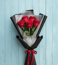 Букет цветов из:  Розы #REPLACE_PRED# Лебяжьем Кировской области