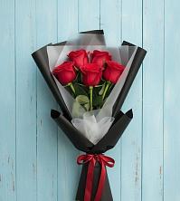 Букет цветов из:  Розы в Лебяжьем Кировской области