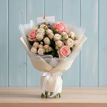 Букет цветов из:  Розы #REPLACE_PRED# Лебяжьем Кировской области