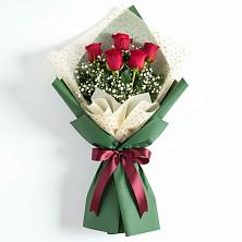 Букет цветов из:  Розы в Лебяжьем Кировской области