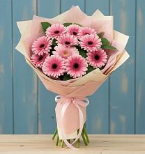 Букет цветов из:  Герберы в Лебяжьем Кировской области